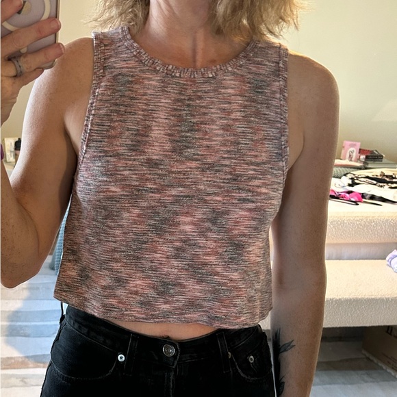 Free People Women's Best of Us Sweater Tank in Onyx Blossom Combo - Picture 3 of 6